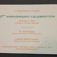 Foto tomada en Living Stones Temple - Dr. A. B. Sutton, Jr. Pastor  por Juhmad H. el 11/11/2012