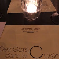 Photo taken at Des Gars dans la Cuisine by Olivier on 11/16/2017