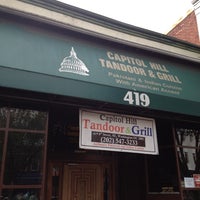 Photo taken at Capitol Hill Tandoor &amp;amp; Grill by Mars on 10/9/2012