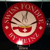 Photo taken at Swiss Fondue by Heinz by Pete F. on 10/4/2013