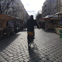 Photo taken at Wochenmarkt Helmholzplatz by Moog T. on 3/11/2017