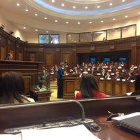 Photo taken at National Assembly of Armenia / Parliament | Հայաստանի Ազգային Ժողով by David G. on 12/9/2016