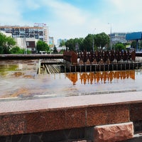 Photo taken at Фонтан в честь 40-летия Победы by Сергей В. on 7/8/2019