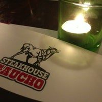 Photo taken at Steakhouse Gaucho by Jessika P. on 2/11/2013