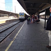 Photo taken at Trein Brussel &amp;gt; Gent &amp;gt; Brugge &amp;gt; Oostende by Loïc v. on 5/18/2014