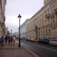 Photo taken at Большая Никитская улица by Jolita on 6/4/2016