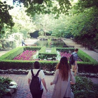 Photo taken at Brooklyn College Lily Pond by ThoseNewYorkKids on 9/15/2012