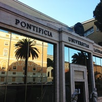 Photo taken at Pontificia Università Lateranense - PUL by Alessio J. on 3/21/2013