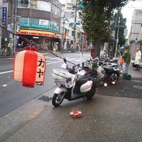 Photo taken at 税務署前バス停 by yamakenpi on 10/7/2012