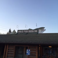 Photo taken at Nora&amp;#39;s Fish Creek Inn by Frank B. on 8/31/2015