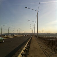 Photo taken at Академический мост by Semen K. on 5/1/2013