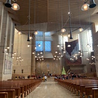 Photo taken at Cathedral of Our Lady of the Angels by Kerim Ali Y. on 12/25/2022