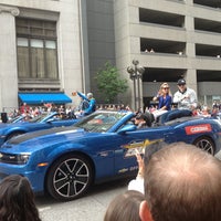 Photo taken at Indy 500 Festival Parade by Brooke R. on 5/25/2013