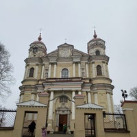 Photo taken at Šventų apaštalų Petro Ir Povilo Bažnyčia | Church of St Peter and St Paul by Nadia S. on 1/23/2020