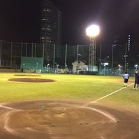 Photo taken at 青山運動場 野球場 by ᴡ K. on 10/5/2017