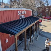 Photo taken at Slap&#39;s BBQ by Will K. on 3/12/2023