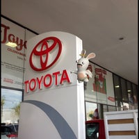 Photo taken at Toyota by Ricardo Angel G. on 12/31/2012