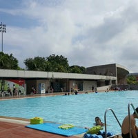 Photo taken at Yio Chu Kang Swimming Complex by Wee Meng C. on 2/26/2017