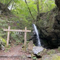 Photo taken at Ayahiro Falls by Matsumomushi on 10/22/2021