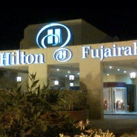 Photo taken at Hilton Fujairah Resort by R on 4/4/2015