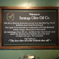 Photo taken at Saratoga Olive Oil Co by Harjit on 3/30/2013