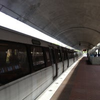 Photo taken at Brookland-CUA Metro Station by Harjit on 4/24/2013