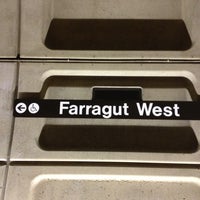 Photo taken at Farragut West Metro Station by Harjit on 4/21/2013