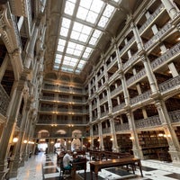 Photo taken at George Peabody Library by Ian on 8/2/2022