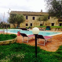 Photo taken at Perugia Farmhouse Backpacker Hostel by Zac Z. on 4/30/2014