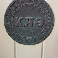 Photo taken at Kappa Alpha Theta Fraternity Headquarters by Christiane .. on 5/11/2014