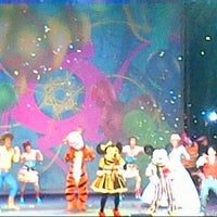 Photo taken at Disney Live Mickey Rockin Road Show by Johanes H. on 11/10/2012
