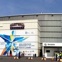 Photo taken at Hartwall Arena by Олана on 5/9/2013