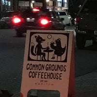 Photo taken at Common Grounds Coffeehouse by Alyssa G. on 2/18/2017