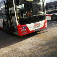 eshot urla garaji izmir de otobus hatti da fotograflar