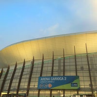 Photo taken at Carioca Arena 2 by Thais V. on 9/18/2016
