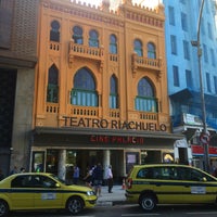 Photo taken at Teatro Riachuelo by Thais V. on 9/22/2016
