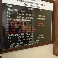 Photo taken at Amtrak Station - Charlottesville (CVS) by Tarek P. on 11/19/2017