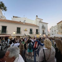 Photo taken at Praça Luís de Camões by Tarek P. on 6/27/2022