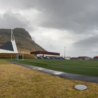 Photo taken at Ólafsvíkurvöllur by Jose Angel on 11/24/2022