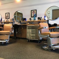 Photo taken at Lew&amp;#39;s Barbershop by Melissa B. on 1/27/2017