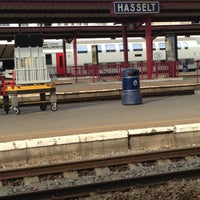 Photo taken at Station Hasselt by Marieke R. on 4/19/2013