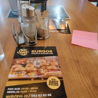 Photo taken at Burgos Premium Burger Bar by Alex J. on 11/5/2023