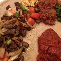 Photo taken at Abol Ethiopian Cuisine by Elias A. on 10/19/2012