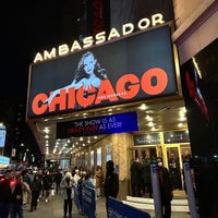 Photo taken at Ambassador Theatre by Mark S. on 10/30/2022