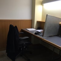 Photo taken at NYU Bobst Library 6th Floor Graduate Study Room by Mark S. on 2/27/2015