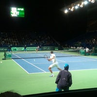 Photo taken at Davis CUP Russia Vs Poland by Ч.Е. В. on 2/2/2014