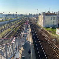 Photo taken at Ж/д станция Москва-Товарная-Курская by Iennifer on 8/14/2021