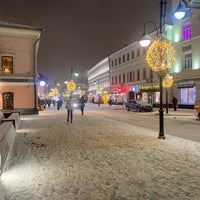 Photo taken at Пятницкая улица by Iennifer on 1/13/2022