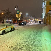 Photo taken at Пятницкая улица by Iennifer on 1/22/2022