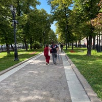 Photo taken at Петровский бульвар by Iennifer on 8/22/2021